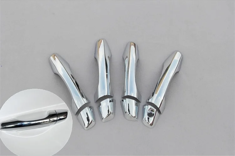 Новая хромированная накладка на дверную ручку автомобиля для HYUNDAI SANTA FE / IX45 2013 2014