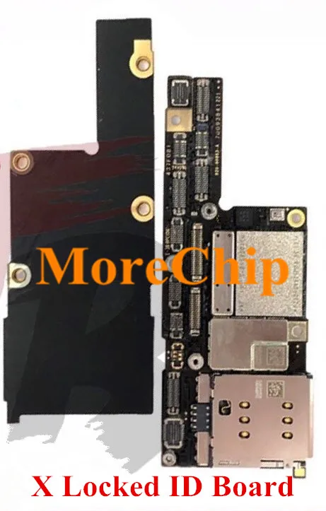 Для iPhone X ID Board 256GB блокированная материнская плата для Qualcomm Version хорошая работа