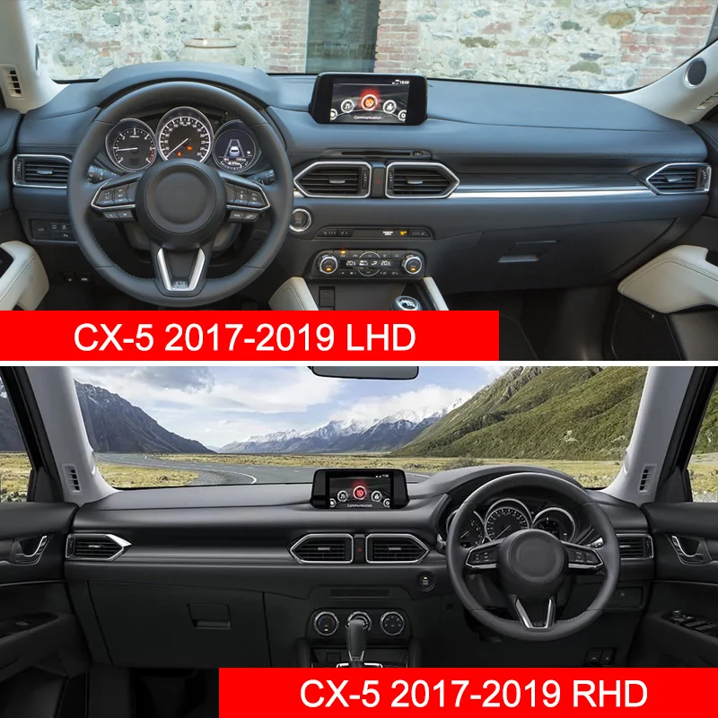 Для MAZDA CX-5 CX5 2012- LHD чехол на приборную панель автомобиля коврики Избегайте светильник колодки анти-УФ чехол ковры аксессуары