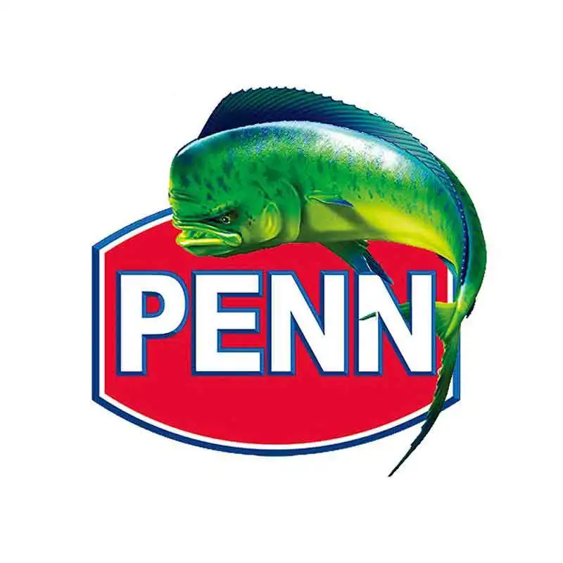 

For Penn Sticker Fishing Personality Creative Repair Sticker Car Truck Decal Simulation Vinyl JDM JEEP Van Bike Offroad Meterial
