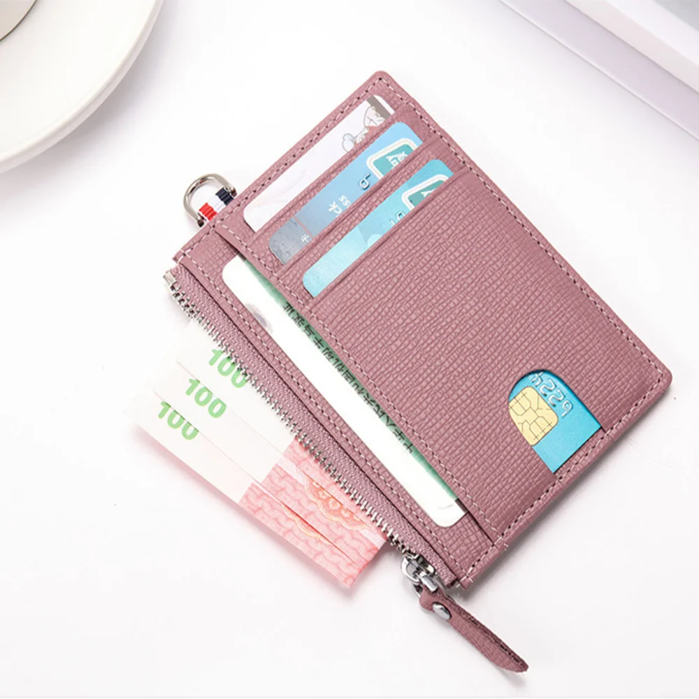 

Credit id Card Holder Men Women Business Cardholder Cash Card Pocket Case Passes creditcard holder Leather Wallets for Men Wome