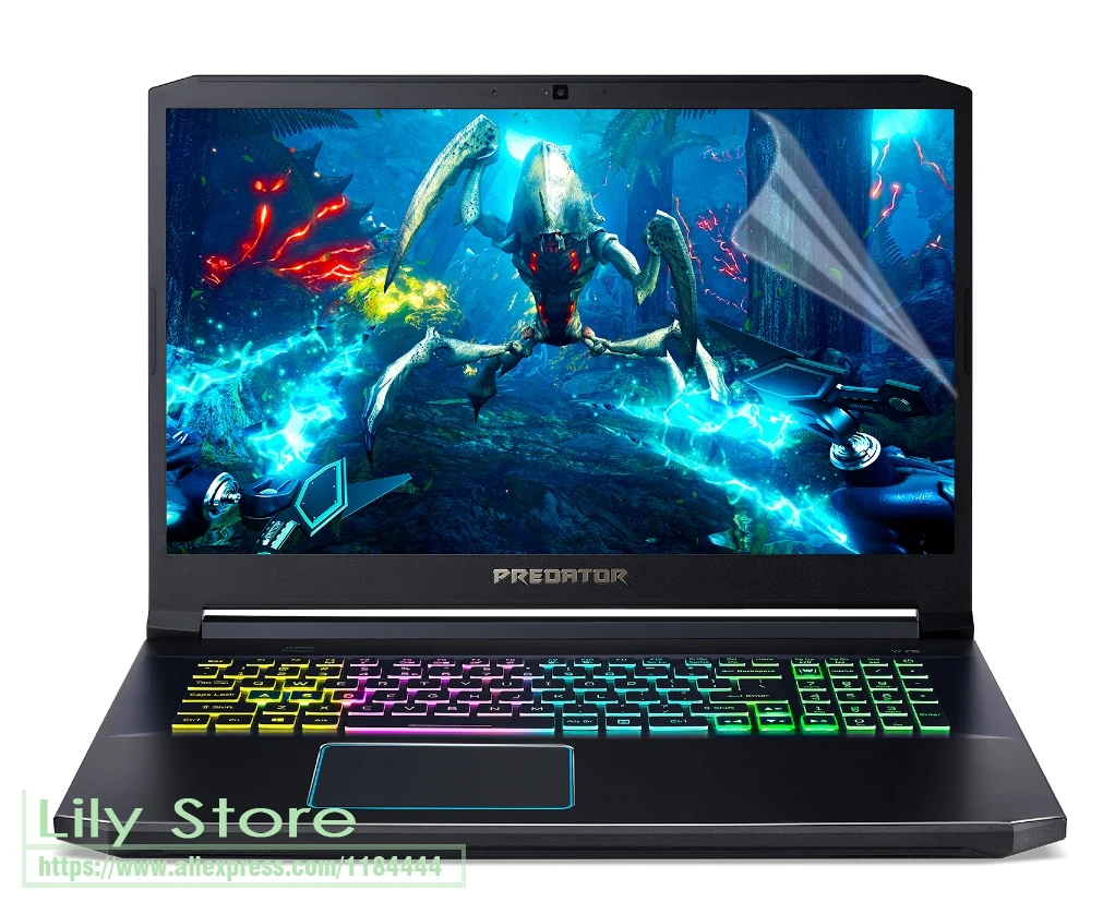 3 шт. прозрачная/матовая гибкая пленка для ноутбука Acer Predator Helios 300 17