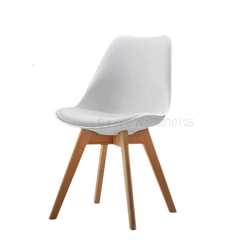 Твердый деревянный современный простой ткань ресторанный стул домашняя скамья