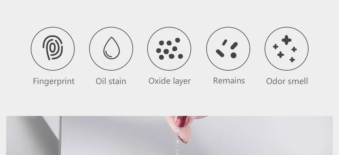 Xiaomi Mijia Youpin EraClean ультразвуковая машина для чистки 45000 Гц высокочастотный очиститель вибрации стиральная ювелирные изделия очки часы