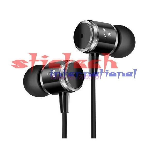 

50% shipping fee 50pcs JMF 3.5mm Earphone For IPhone 5 5S 4 Samsung MP3 MP4 High quality Best Bass