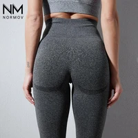 normov seamless push up pants workout sport solid women fitness leggings high waist sport women breathable running leggings