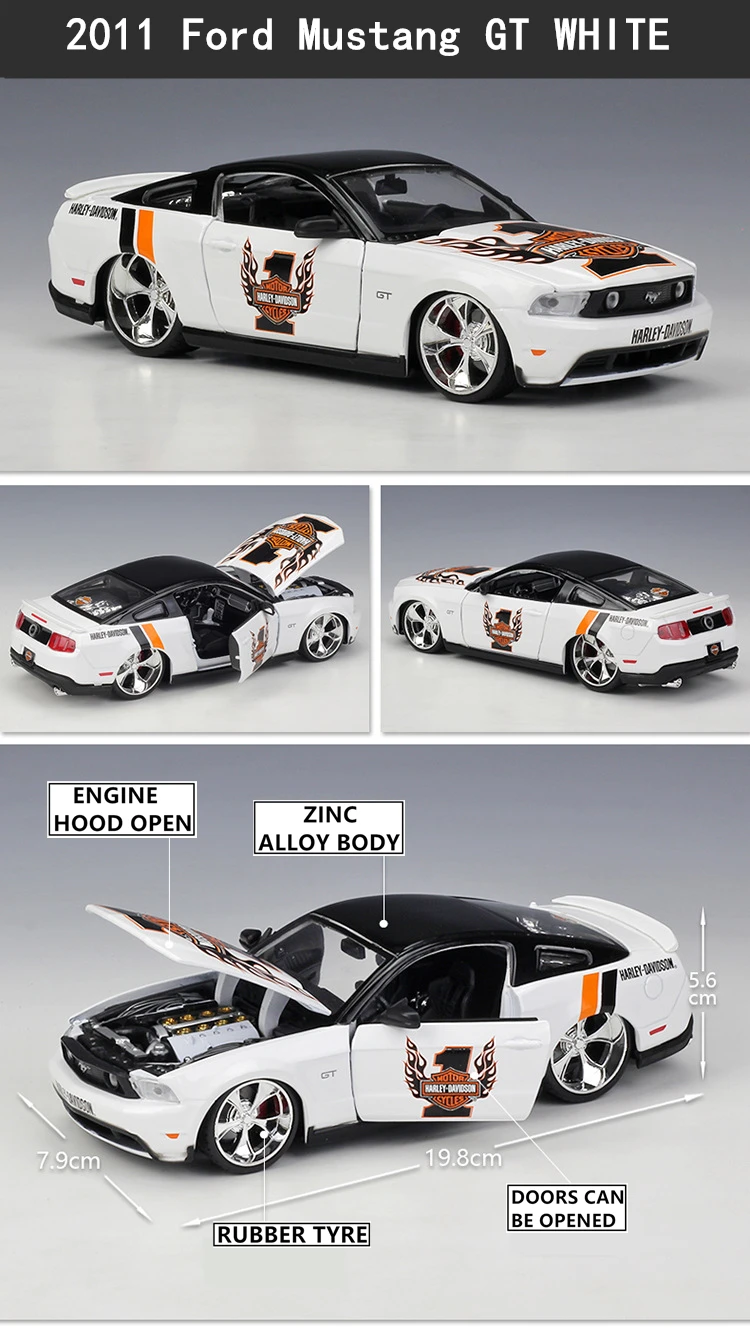 Maisto 1:24 1967 Ford Mustang GT сплав модель автомобиля ремесла Коллекция украшения игрушки инструменты подарок