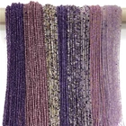 23 мм натуральный аметист класса А маленькие бусины микро граненые маленькие бусины фиолетовые бусины для самостоятельного изготовления ювелирных изделий и браслетов