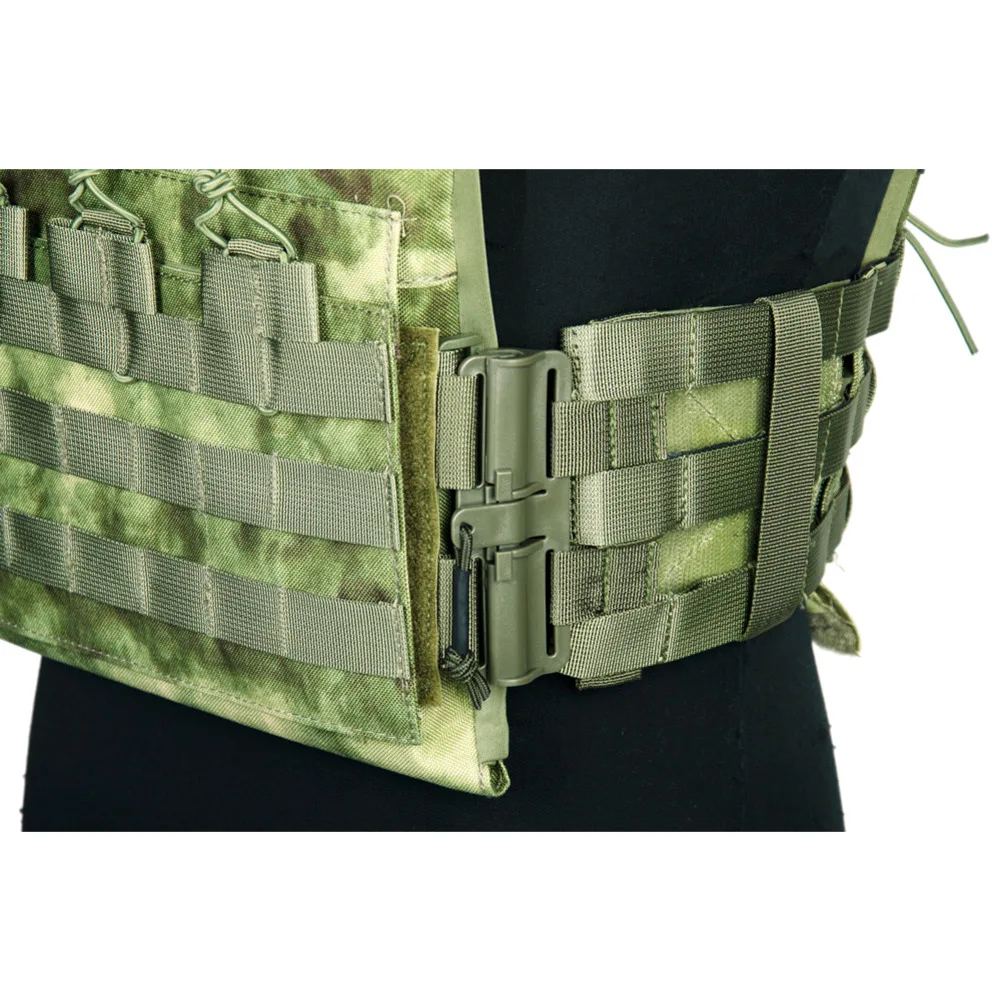 

JPC Armor Plate Carrier Vest With Quick Release Buckle ROC Rapid Open Connector Molle System Airsoft Tactical Gear 1000D Nylon