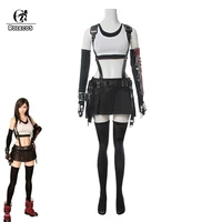 rolecos game final fantasy vii costume ffvii ff7 tifa cosplay uniform sexy dress adult sexy women leather cosplay costume