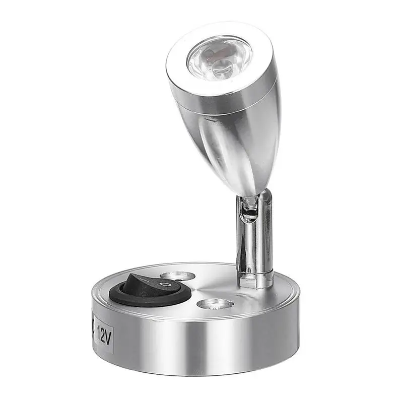 

DC 12V 3W 6000K Cool White LED Car Reading Lamp Bedside Lamp Household Indoor Lighting Lamp