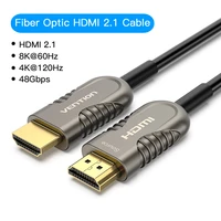 new 8k hdmi 2 1 cable 120hz 48gbps fiber optic hdmi cable ultra high speed hdr earc for hd tv box projector ps5 cable hdmi