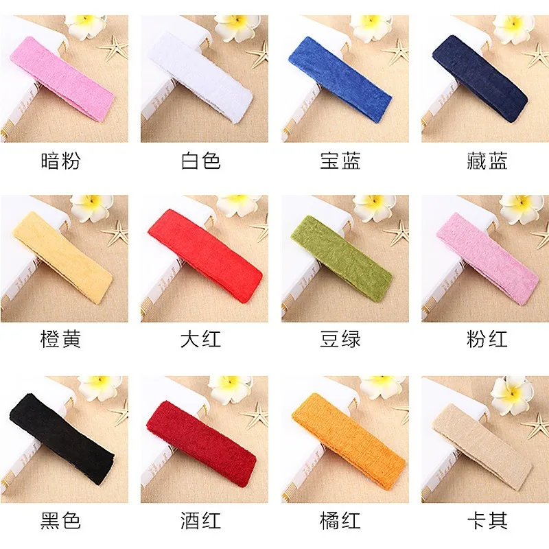 Женская повязка для волос в Корейском стиле повседневная хлопковая на голову