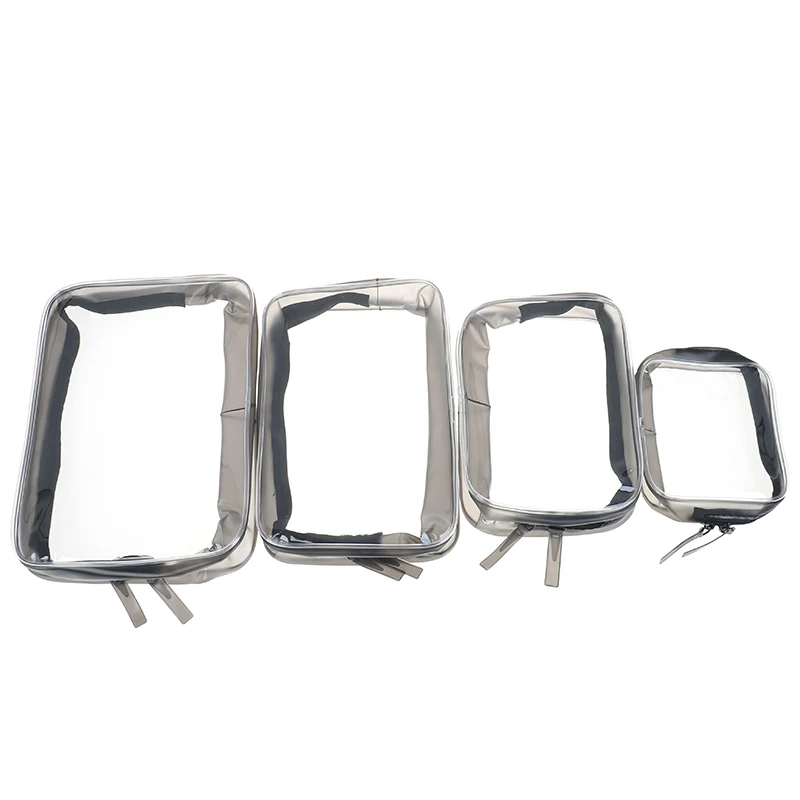 4 размера водонепроницаемый прозрачный органайзер для туалетных