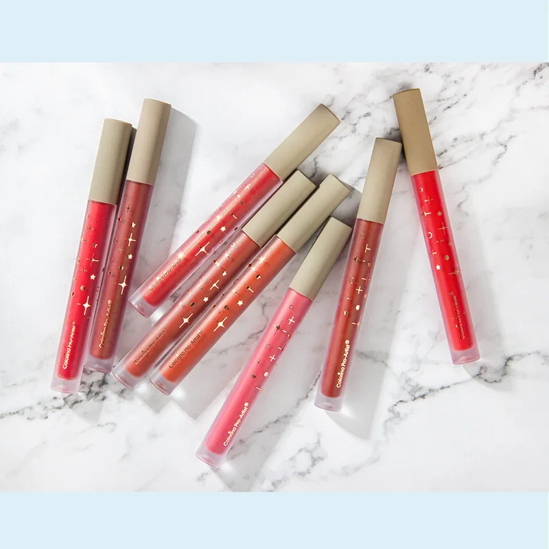 

Makeup Lipstick Velvet Matte Matte Matte Moisturizing Matte Lip Glaze Does Not Fade Easily Smudge Lip Gloss Cosmetics