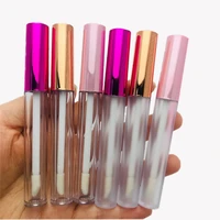 2 5ml frosted empty lip gloss tubes as lipstick tube clear lip balm cosmetic packing container