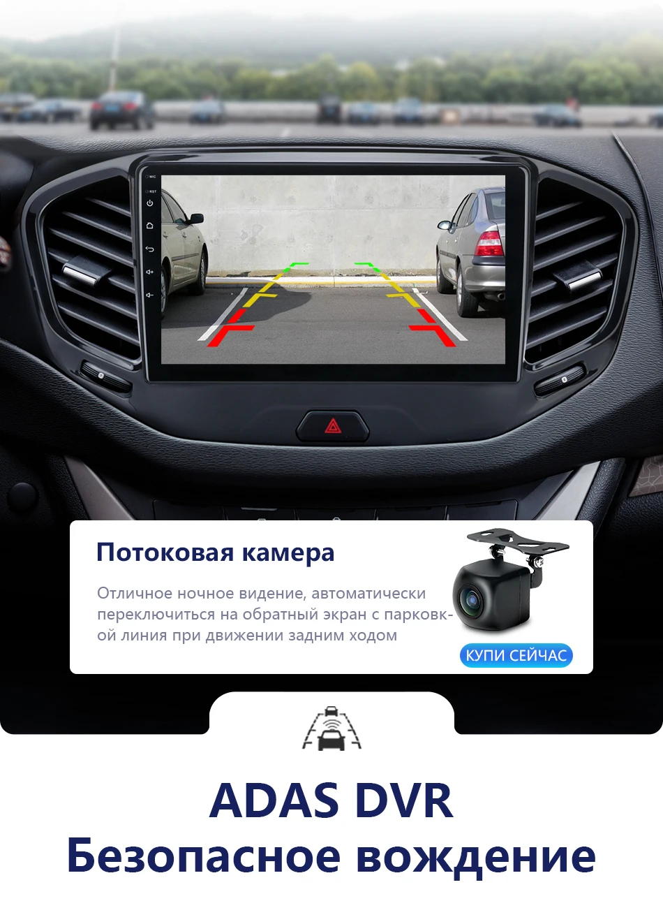 2Din 4G 2 ГБ+ 32 ГБ Android 8,1 Автомобильный мультимедийный видео плеер для Lada VESTA- аудиосистема навигация gps 2.5D+ ips 2 Din