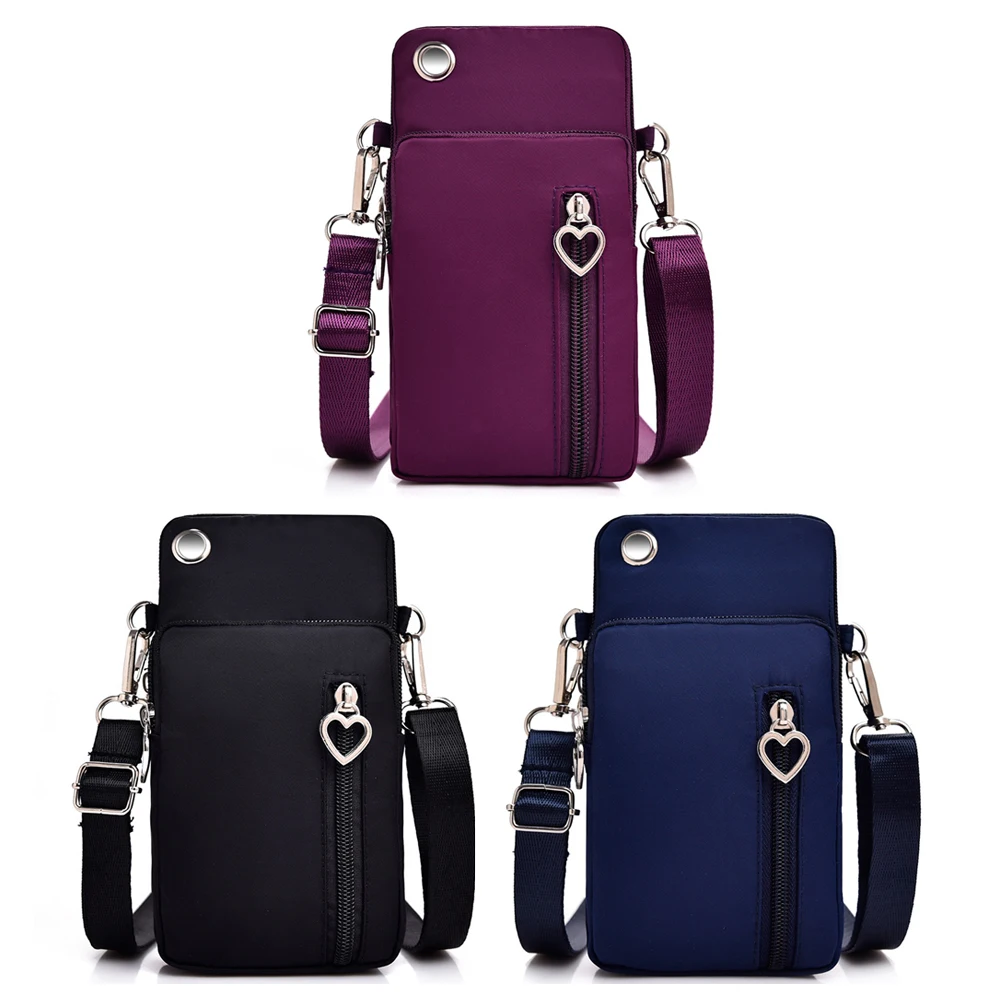 

Multifunctional Fitness Phone Arm Bag Large Capacity Outdoor Sports Armband Bags with Earphone Hole Shoulder Pouch