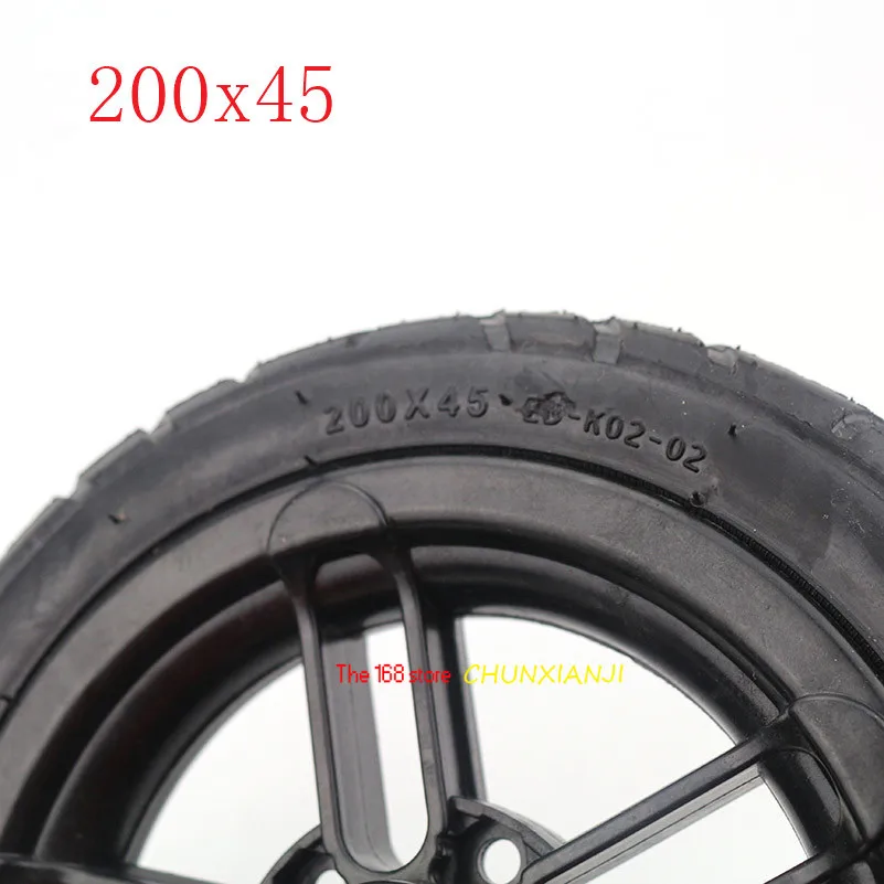 Колесо с внутренним отверстием 8 мм 10 хорошее качество колесо 200x45 дюймов шиной и
