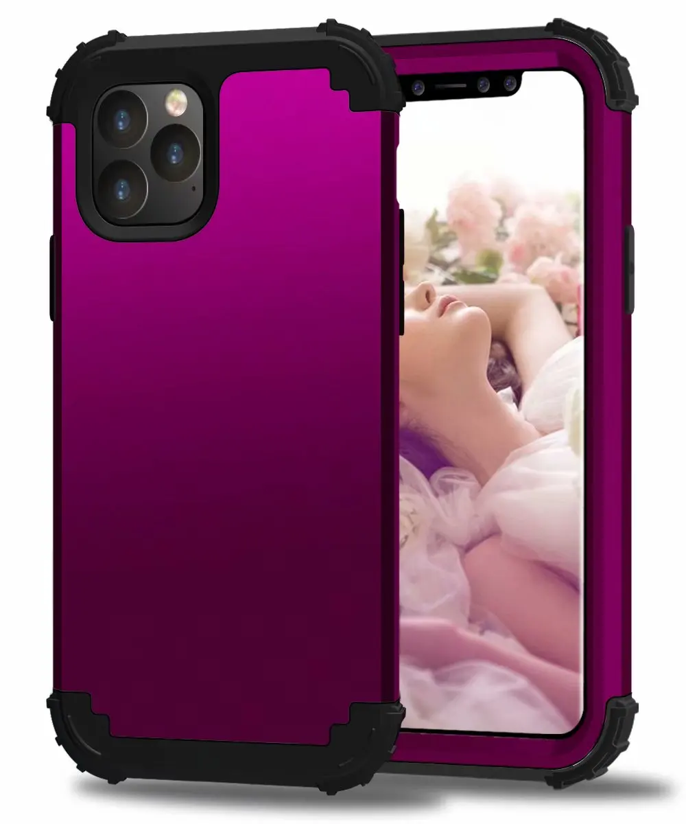 360 Полный противоударный защитный чехол для iPhone 11 Pro XS XR XS MAX PC силиконовый бампер чехол для iPhone 8 7 6S 6 Plus чехол для телефона