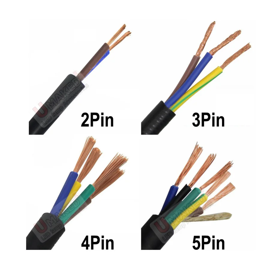 1 метр оболочка провод 24AWG оловянный бескислородный медный кабель 2 ядра 3 4 5 ядер