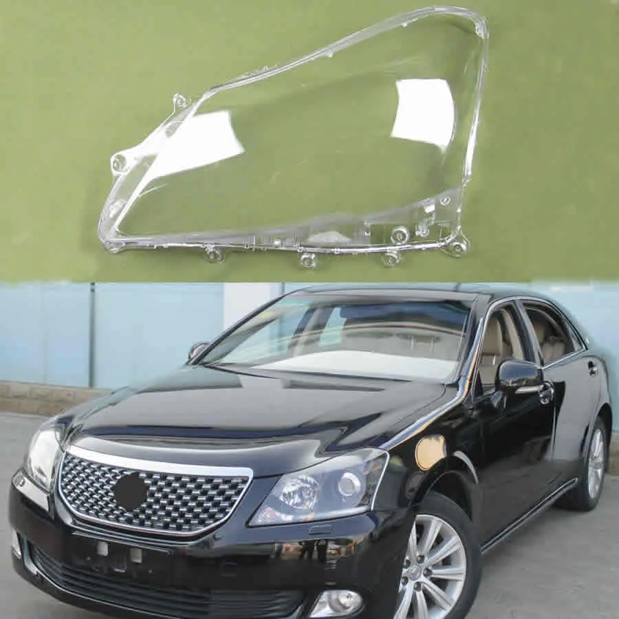 Передние фары прозрачные абажуры лампа оболочка маски для Toyota Crown 13 поколение 2010