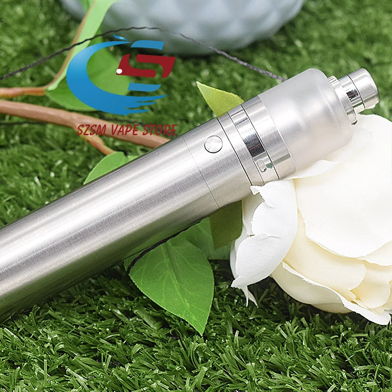 SXK Atto Mech Mod with Bastard RTA 316ss Style 18350/18650 Battery Vaporizer Mechanical 22mm vape | Электроника
