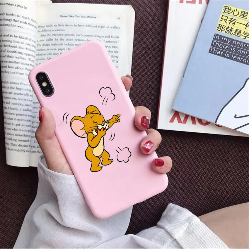 Забавные Джерри, чехол для телефона для huawei p30 p30 lite p20 pro mate 20 pro/mate 10 lite honor 20 9 10 lite кошки и Мышь защитный чехол - Цвет: FHSR-23263