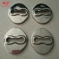 Car Door Lock Stainless Cover Anti-corrosive Decoration Protecting Buckle Protect Cover Antirust For LUXGEN