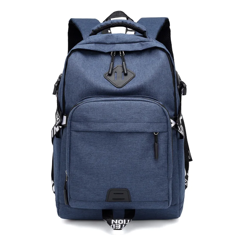 

New Backpack Rechargeable Computer Bag Oxford Cloth Outdoor Sports Travel Large Capacity Backpack Bag Canvas Backpack Men
