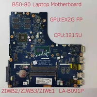 for lenovothinkpad b50 80 laptop motherboard cpu 3215u gpu ex2g fp fru 5b20k84228 la b091p 100 tested working ok