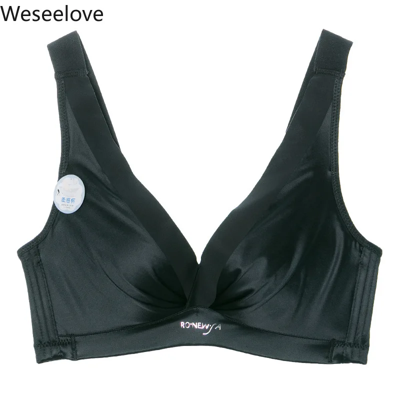 

Weseelove 2020 New Sexy Women Bra Push Up Bralette Lingerie Seamless Sports Bra Women Bra for Slim Girls Bralette Top G01-5