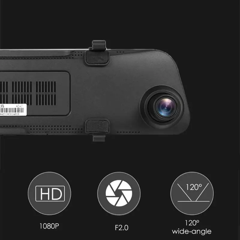 VODOOL 4G Android 8,1 Полное Зеркало Автомобильный видеорегистратор Камера 1" 1080 P зеркало заднего вида Dashcam ADAS gps WiFi двойной объектив СТРИМ видеорегистратор