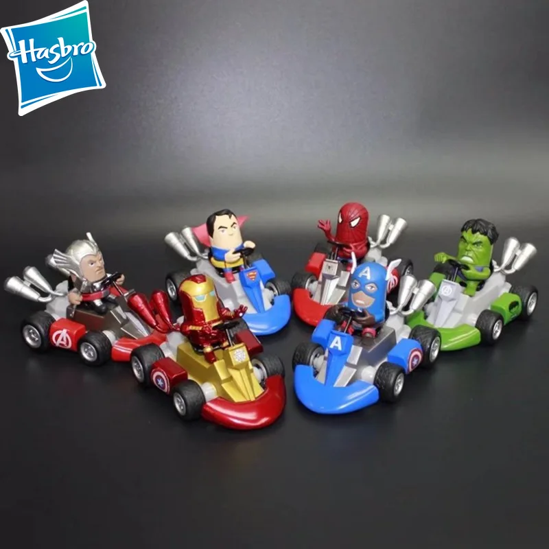 Hasbro Мстители супергерой Железный человек Супермен Человек паук Халк автомобиль