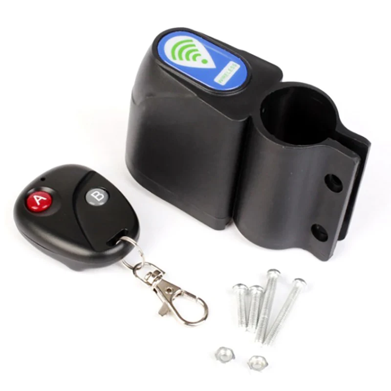 Велосипедный замок с защитой от кражи и пультом дистанционного управления