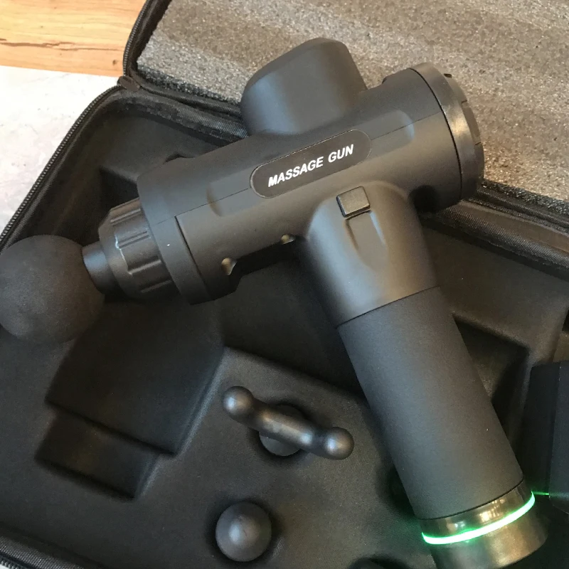 Электрический фасции пистолет массажный мышечный расслабитель массажер ударный