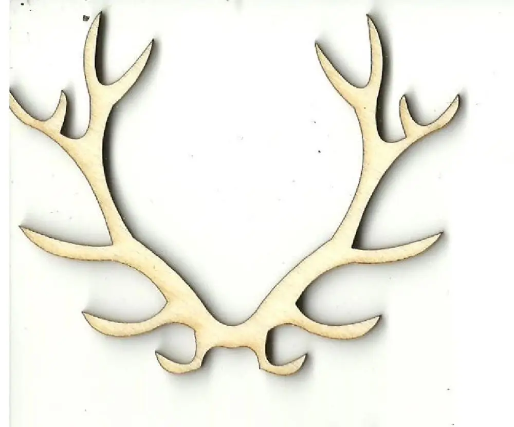 Лазерная вырезанная НЕОБРАБОТАННАЯ древесина фигуры для творчества