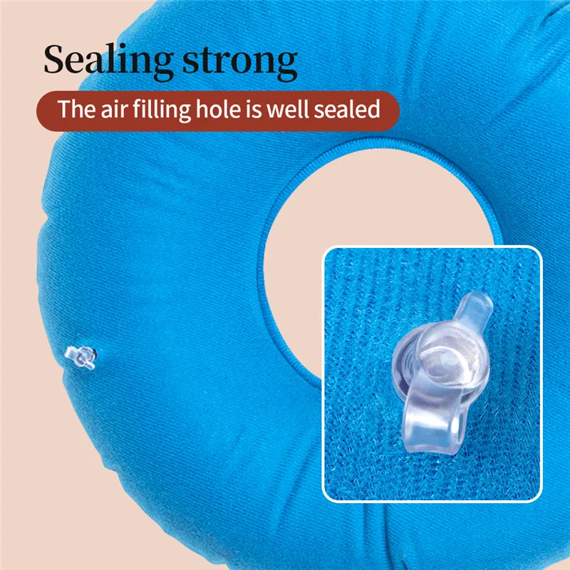 Новая поддерживающая надувная круглая подушка для кресла в форме пончика