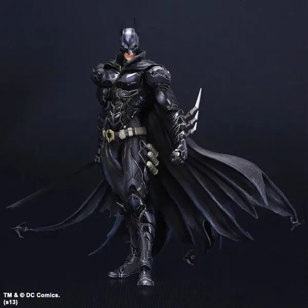 PLAY ARTS 27 см Бэтмен: рыцарь Аркхэм специальная синяя черная версия фигурка