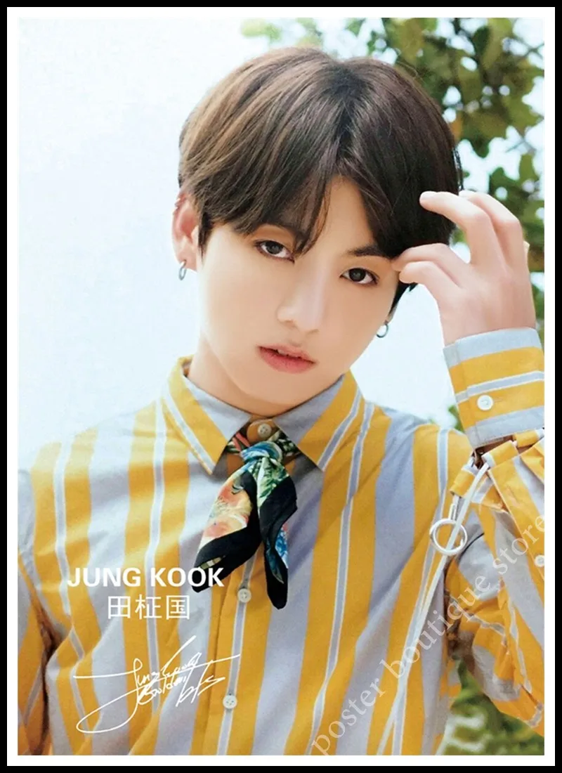 Kpop Bangtan плакат для мальчиков, jungkook, rm, v, jimin, jin, suga, j-hope, 2019new украшение живопись hd фото-наклейка для стены домашний декор/12 - Цвет: 26