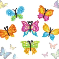 butterfly diamond painting stickers diy kits butterfly diamond art butterfly diamond stickers by numbers kits crafts set for kid