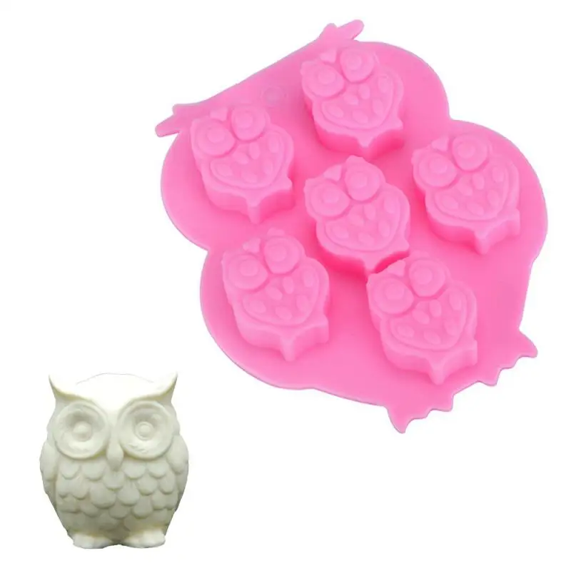 Кухонные аксессуары 1 шт. 6 отверстий 3d-поднос для льда торта фотоформа инструмент