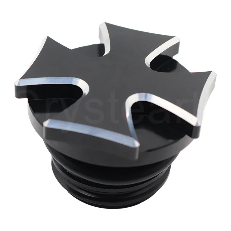 

Motorcycle Aluminum Fuel Gas Tank Vented Decorative Oil Cap For Harley Touring Road King Softail Dyna Sportster XL 1200 883