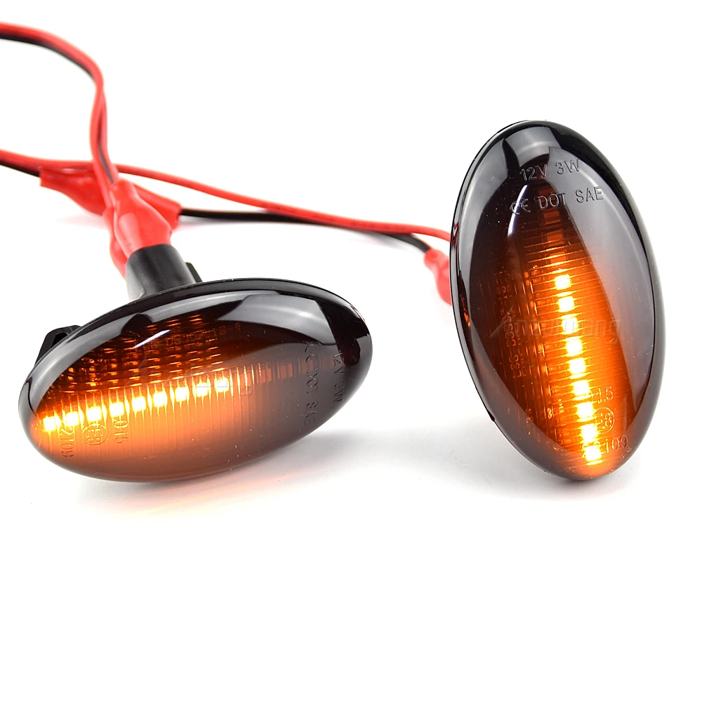 Динамический светодиодный боковой указатель поворота повторитель света лампа