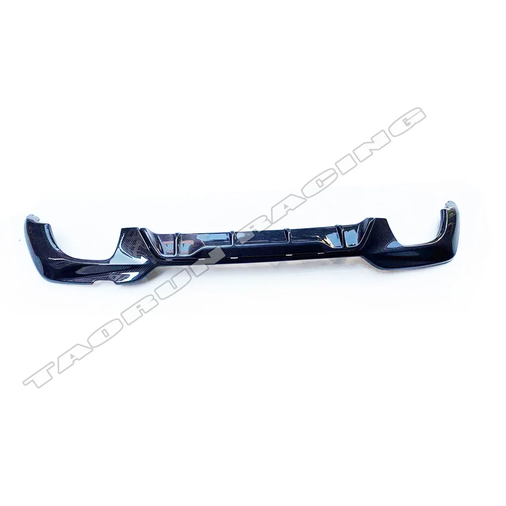Диффузор для заднего бампера G20 G21 Quad Style из углеродного волокна BMW 320 330 340 с