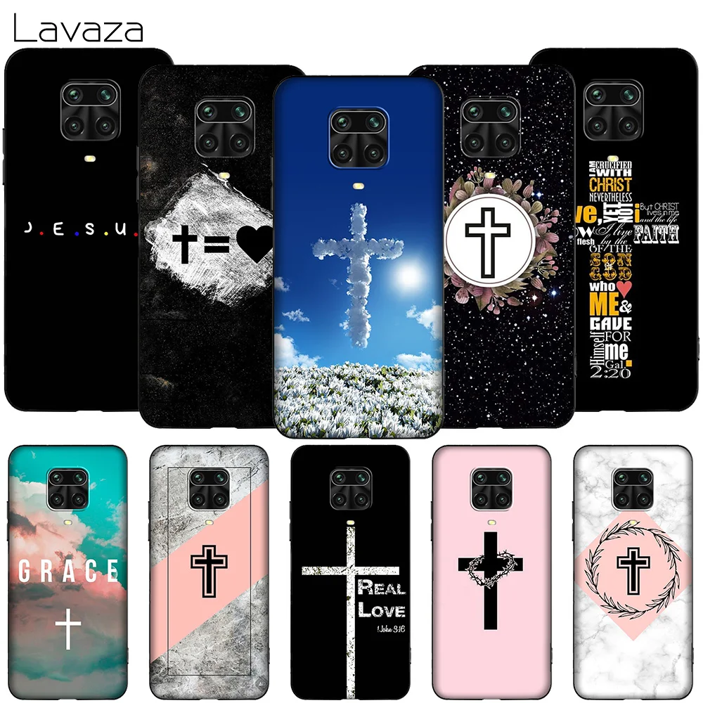 Мягкий ТПУ чехол Lavaza K74 с изображением Иисуса и Креста для Redmi Note 5 6 6A 7 7A 8 8T 8A 9 9A 9C 9S
