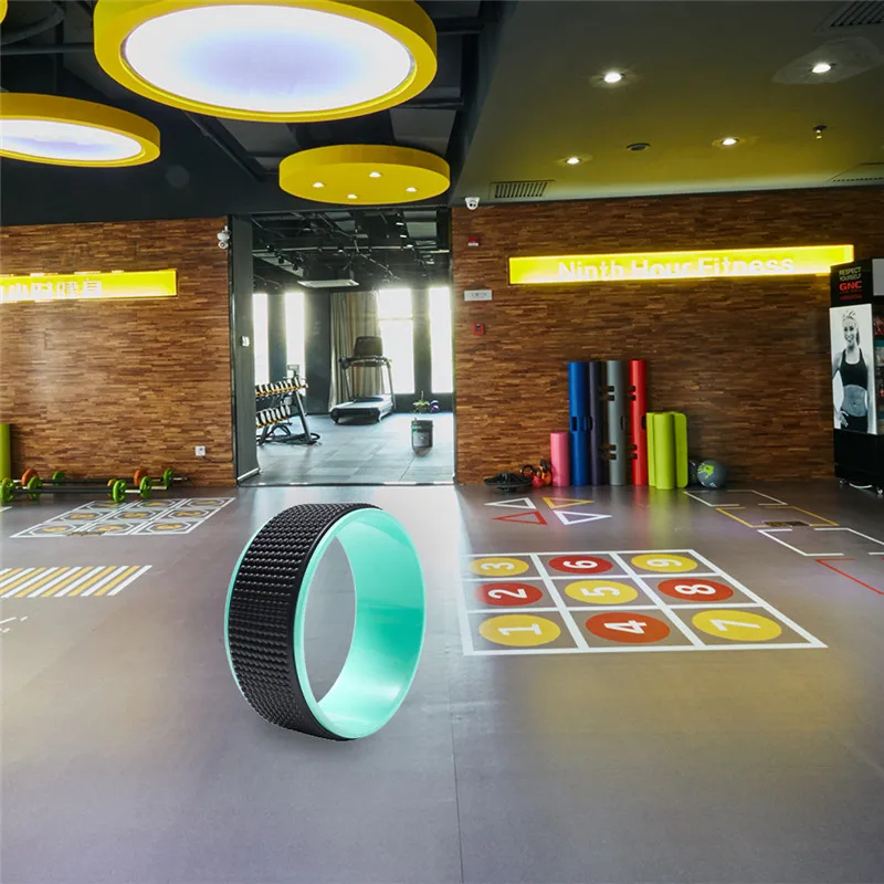 

33*13cm Yoga Circles High Quality Yoga Wheel for Stretching Increase Fitness Flexibility Pose-Professional Training Wheel