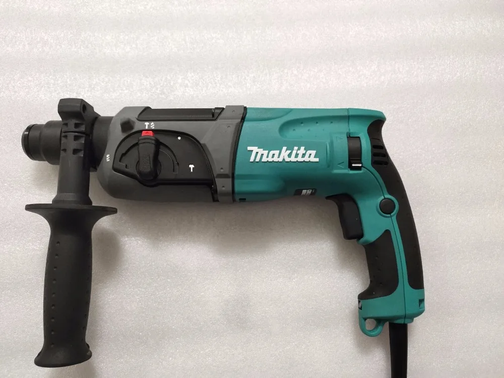 Перфоратор Makita HR2470F, ударная дрель, ручная дрель, Кирка, светильник трехцелевой, многофункциональный, светодиодный светильник s