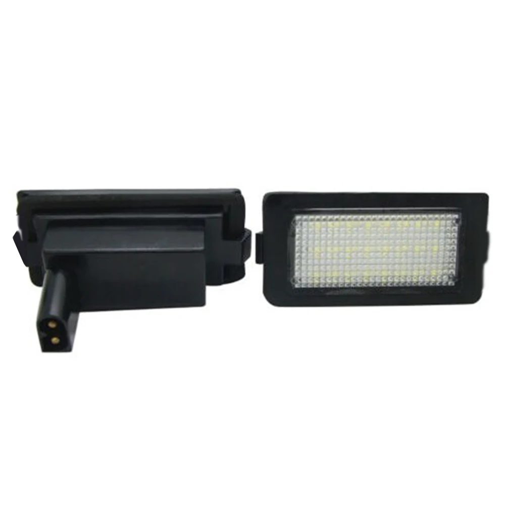 

White LED Lights 6500K Set License Plate Car Replacement Lamps Bulbs For BMW E38 1995-2001