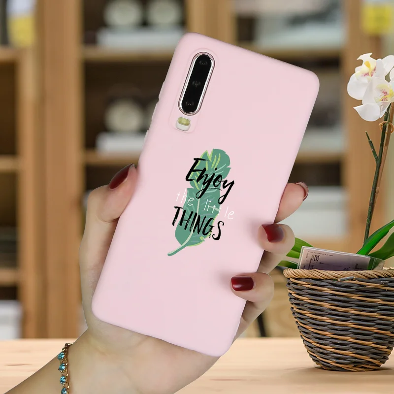 QBFLSYZ Милый матовый чехол для телефона huawei P Smart P30 Pro P9 Plus, силиконовый чехол на заднюю панель P20 Lite, чехол для huawei P10 Lite Funda - Цвет: QBFLSYZ